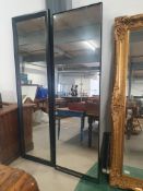 * tall metal frame mirror. 700w x 2300