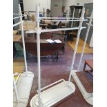 * clothes rail - 110w x 300d x 1800h