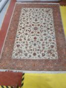 * Persian Tabriz wool rug - handmade in Iran. In very good condition. 3020w x 2050d