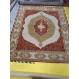 * Turkish woven wool classic rug - 3080w x 2500d