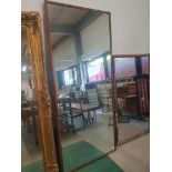 * vintage heavy wooden framed mirror. 1000w x 2300h