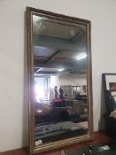 * Vintage mirror with plaster detailing on frame. 700w x 1300h