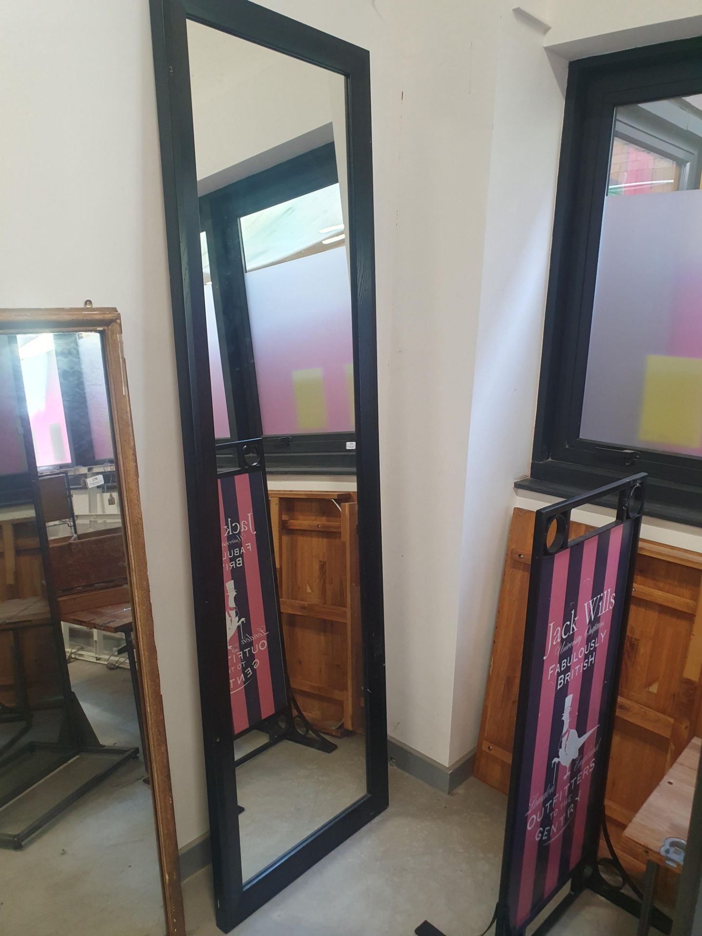 * Tall mirrror. 700w x 2400h