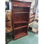 * Modern reproduction bookcase