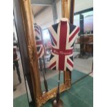 * Ben Sherman union jack upper body fabric mannequin on stand