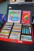 Case of Assorted Cassette Tapes etc.