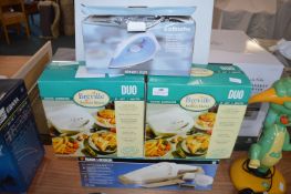 Boxes Electrical Including Two Breville Sandwich T