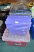 Assorted Storage Tubs