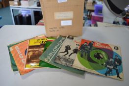Small Box of 7" Singles Including The Beatles etc.