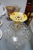 Vintage Glass and Pottery Vases