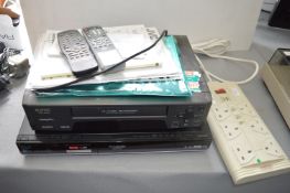 Panasonic BluRay Recorder plus Matsui VHS