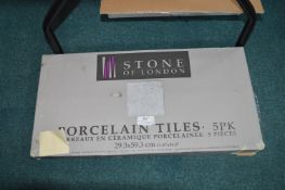 *Stone of London Porcelain Tiles (sold as salvage)