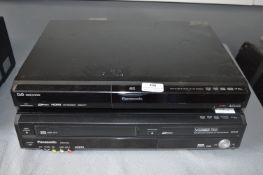 Panasonic DMREX77 DVD Recorder, and DMREZ480V DVD