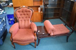 Telephone Seat and an Armchair
