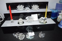 Swarovski Crystal Ornaments plus Other