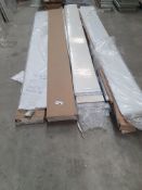 * Large quantity of assorted Roomliner wall panels, decorative and waterproof - 4 x 260cm x 25cm