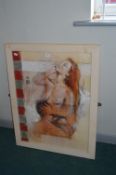 Framed Erotic Print