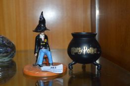 Royal Doulton Harry Potter Figurine and Cauldron