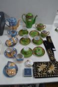Japanese Tea Sets, Indian Purse, etc.