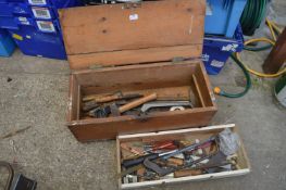 Pine Toolbox and Contents