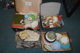 Household Goods, Pottery, Glassware, Ornaments, Ba