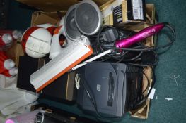 Electrical Including CD Player, Hair Stylers, Toas