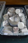 Assorted Pottery Cups, Saucers, etc.