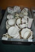 Assorted Cups, Saucers, etc. by Minton etc.