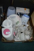 Electricals Including Baby Monitor, Bed Warmer, et