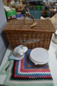 Picnic Basket and Contents