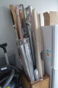 Quantity of Roller Blinds and Curtain Poles (retur
