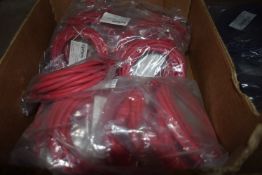 *Quantity of Red Network Cables