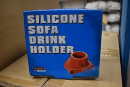 168 Silicone Sofa Drinks Holders