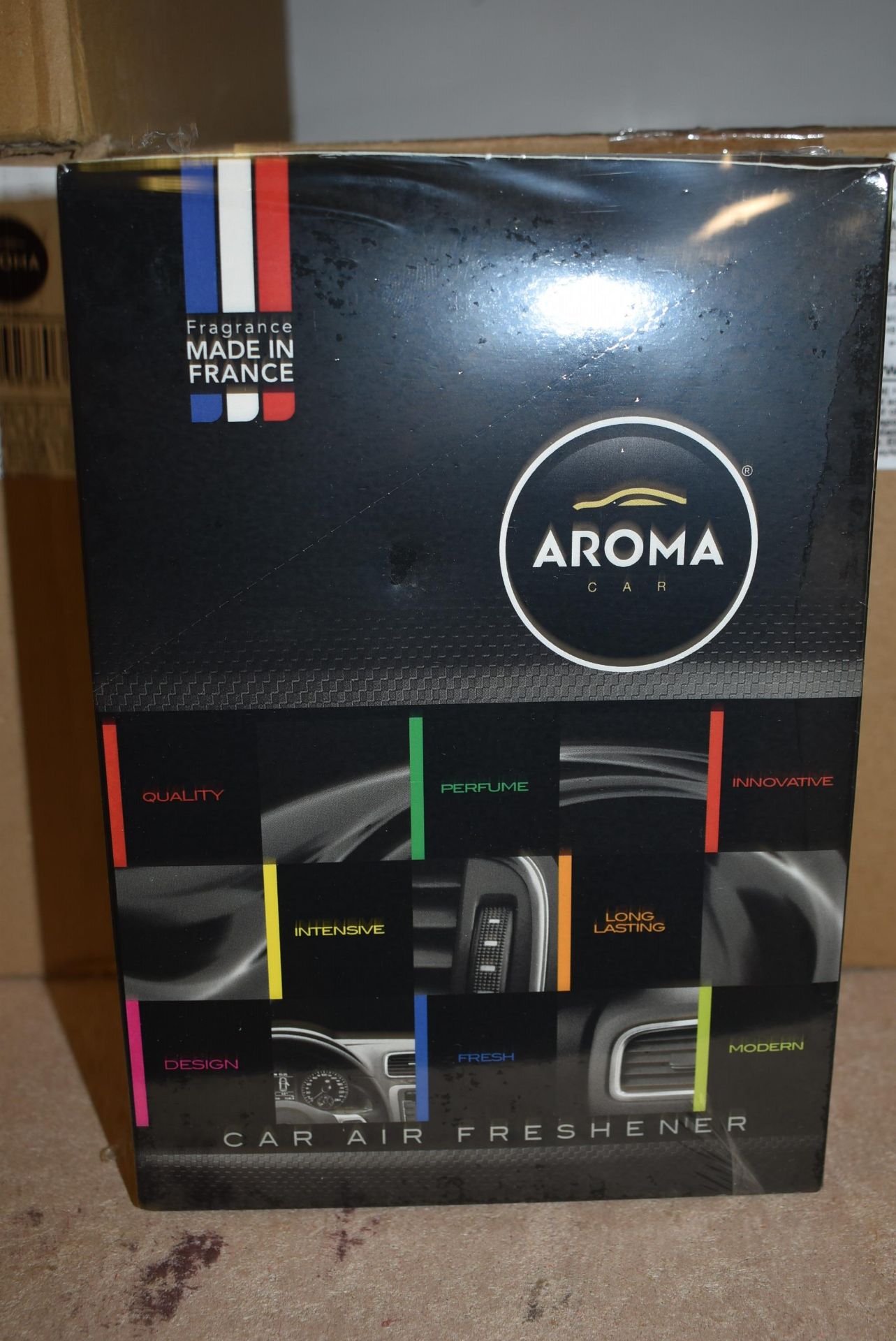 Aroma Car Clips Vanilla 60pc Air Freshener Set