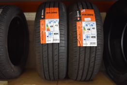 *Two Davanti DX390 195/55R16 87V Tyres