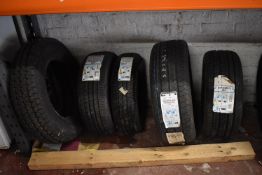 *Five Assorted Tyres