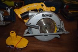 Dewalt DC390 Circular Saw (battery damaged)