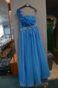Turquoise Evening Dress Size: 12