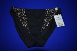 *Prima Donna Deauville Black Briefs Size: L (matching previous lots) RRP £