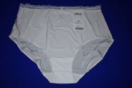 *Chantelle White Full Panty Size: XL RRP £