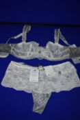 *Aubabe Lingerie Deluxe Bra & Panty Set Sizes: S, 30E RRP £110