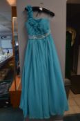 Turquoise Evening Dress Size: S/M