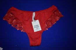 *Prima Donna Deauville Scarlet Briefs Size: XL RRP £52