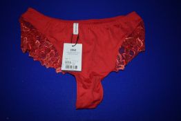 *Prima Donna Deauville Scarlet Briefs Size: L RRP £52