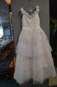 White Bridal Dress by Envy Size: 14