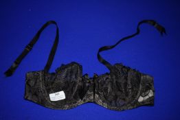 *Aubabe Lingerie Deluxe Black Bra with Beads Size: 32D RRP £