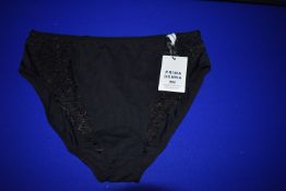 *Prima Donna Deauville Black Briefs Size: XL RRP £52