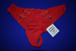 *Prima Donna Deauville Scarlet Thong Size: L RRP £42