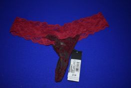 *Andres Sarda of Barcelona Mamba Red Boudoir Thong Size: S RRP £60