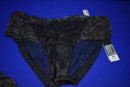 *Andres Sarda of Barcelona Tamara Black Full Panty Size: XL RRP £125